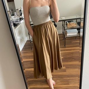 Vince Silk Skirt XXS